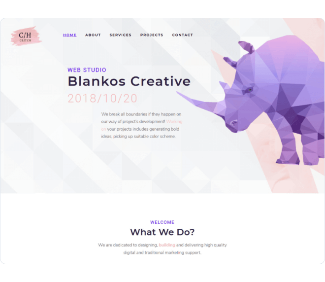 Blankos design sablon előnézete