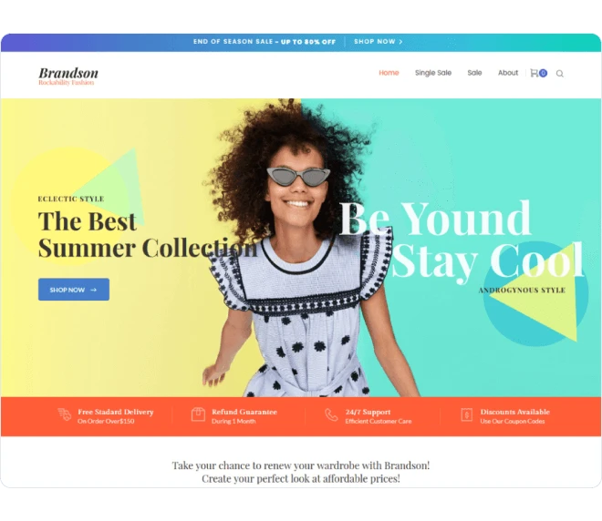 Brandson design sablon előnézete