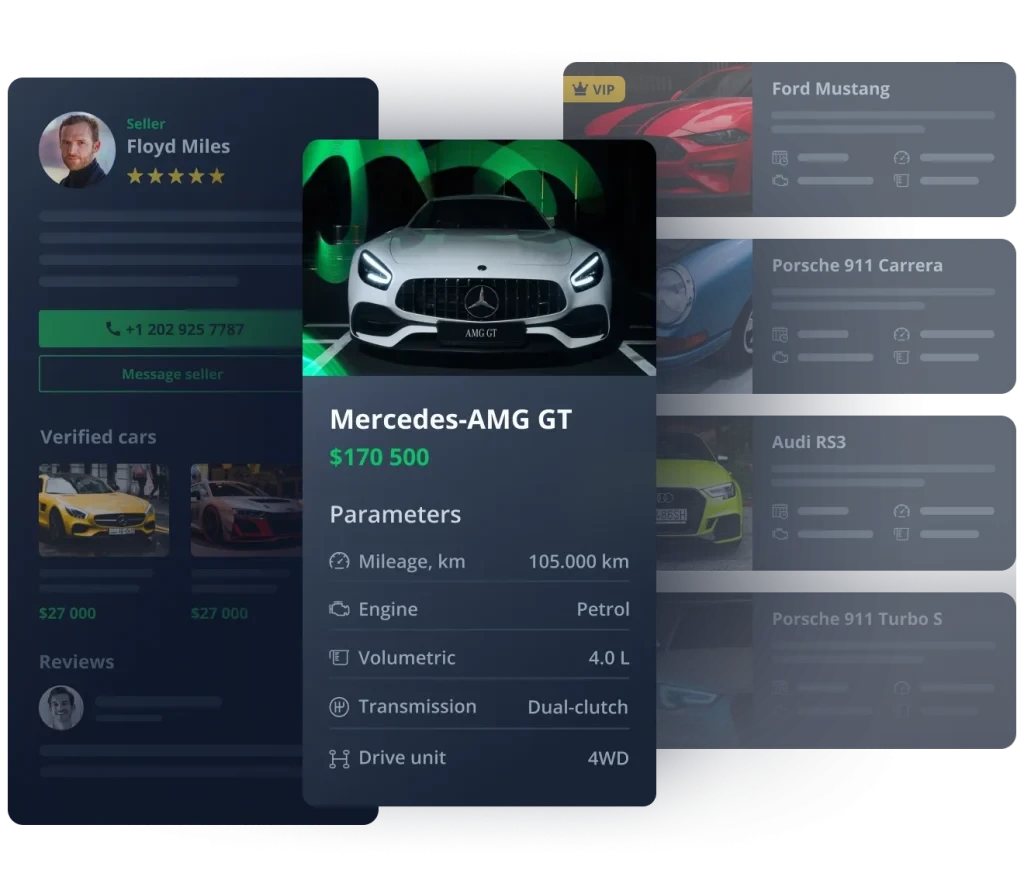 CarDealer (Elementor) sablon bemutatóképe